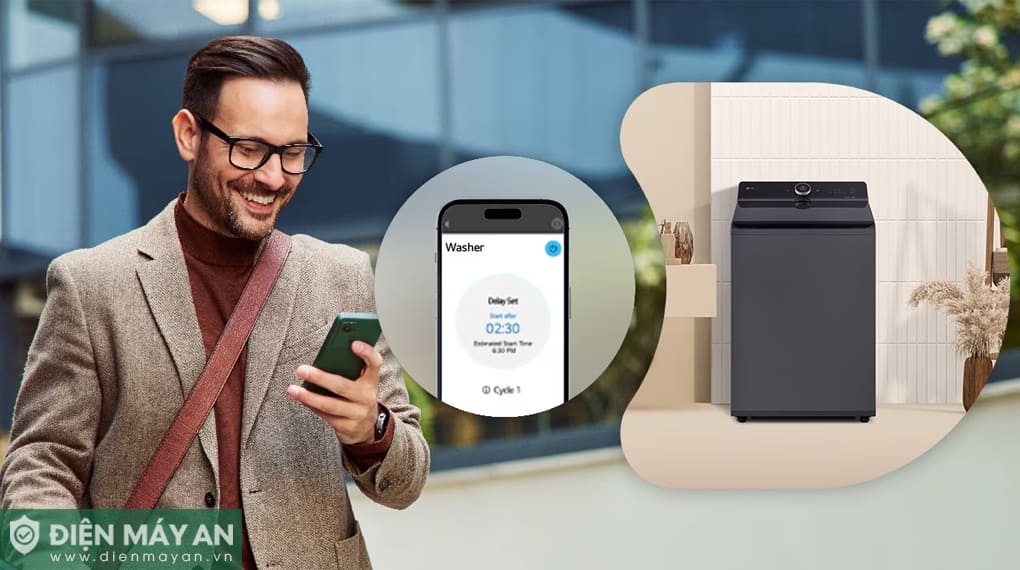 Máy giặt LG AI DD Inverter 25 kg T2725SX5G